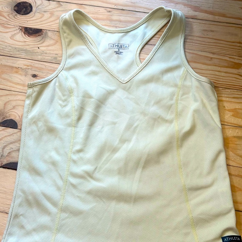 Yellow Athletic Top